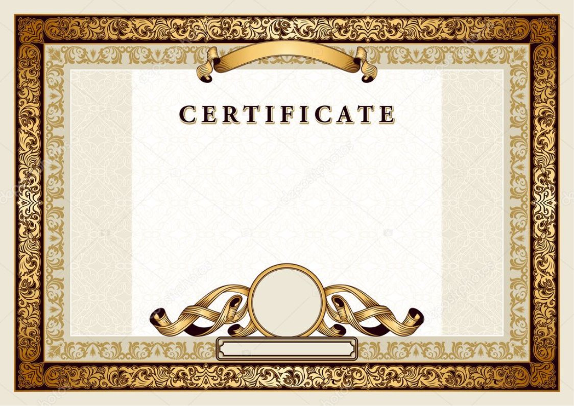 Рамка для сертифіката: векторна графіка, зображення, Рамка для сертифіката  малюнки | Скачати з Depositphotos®